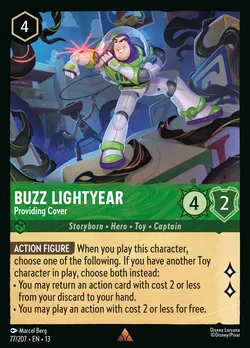 Buzz Lightyear - Providing Cover
