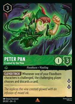 Peter Pan - Created by the Vine