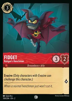 Fidget - Ratigan's Henchman
