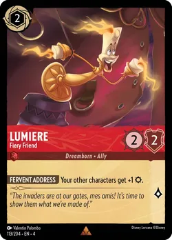 Lumiere - Fiery Friend