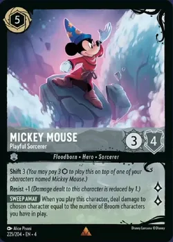 Mickey Mouse - Playful Sorcerer