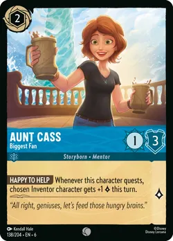 Aunt Cass - Biggest Fan