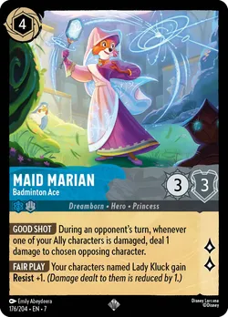Maid Marian - Badminton Ace
