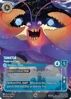 Tamatoa - Happy as a Clam