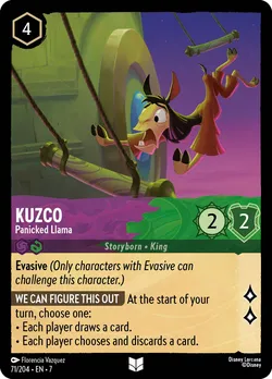 Kuzco - Panicked Llama