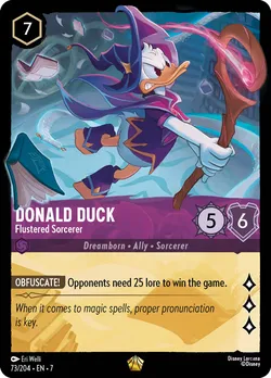 Donald Duck - Flustered Sorcerer