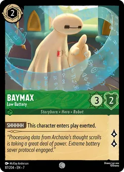 Baymax - Low Battery