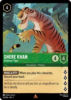 Shere Khan - Infamous Tiger