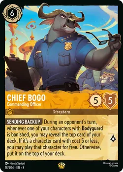 Chief Bogo - Commanding Officer