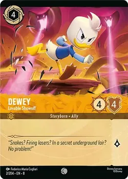 Dewey - Lovable Showoff