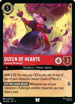 Queen of Hearts - Sensing Weakness