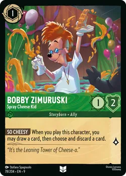 Bobby Zimuruski - Spray Cheese Kid