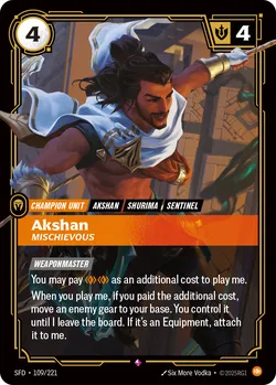 Akshan, Mischievous