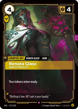 Renata Glasc, Industrialist