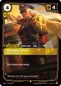 Renata Glasc, Industrialist