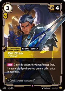 Xin Zhao, Vigilant