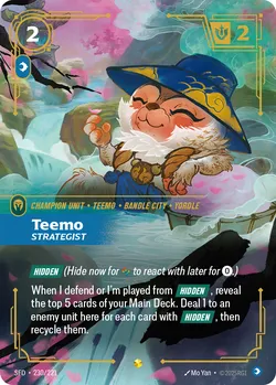 Teemo, Strategist
