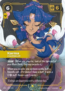 Karma, Channeler