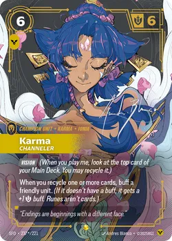 Karma, Channeler