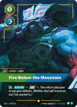 Ornn, Fire Below the Mountain