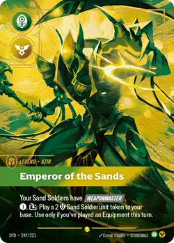 Azir, Emperor of the Sands