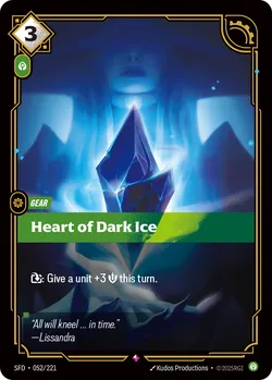 Heart of Dark Ice
