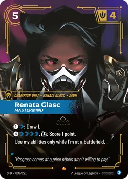 Renata Glasc, Mastermind