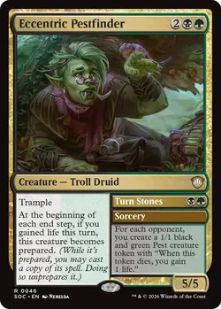 Eccentric Pestfinder // Turn Stones