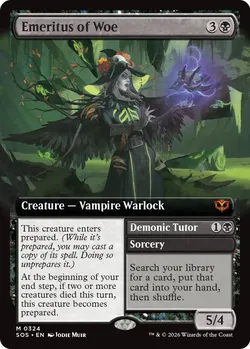 Emeritus of Woe // Demonic Tutor