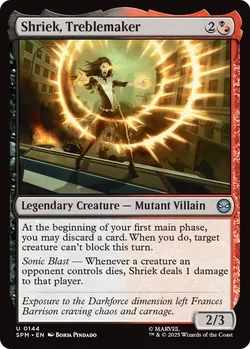 Shriek, Treblemaker