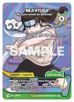 Neji Hyuga - "My eyes cannot be deceived."