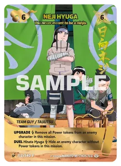 Neji Hyuga - "You never mean't to be a ninja"
