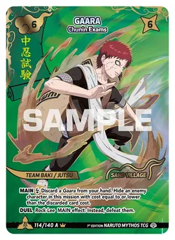Gaara - Chunin Exams