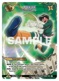 Rock Lee - Chunin Exams
