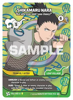 Shikamaru Nara - "But who ever said I was classy?"