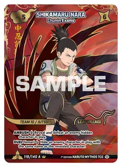 Shikamaru Nara - Chunin Exams