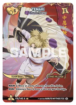 Temari - Chunin Exams