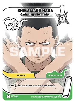Shikamaru Nara - Gathering Information