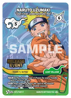 Naruto Uzumaki - "Don't ever underestimate me!"
