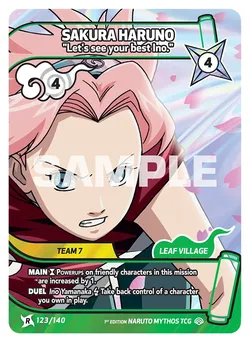 Sakura Haruno - "Let's see your best Ino."