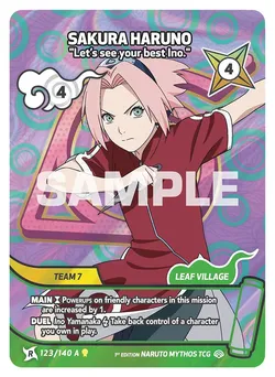 Sakura Haruno - "Let's see your best Ino."