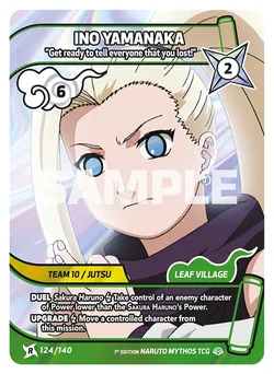 Ino Yamanaka - "Get ready to tell everyone that you lost!"