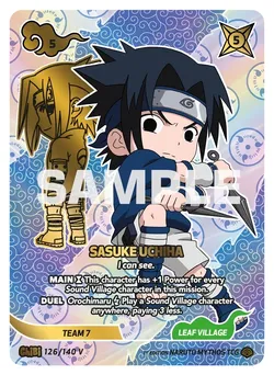 Sasuke Uchiha - "I can see."