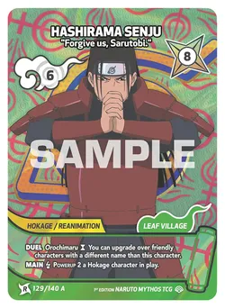 Hashirama Senju - "Forgive us, Sarutobi."