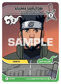 Asuma Sarutobi - Training the Genin