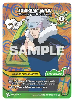 Tobirama Senju - "We made your life difficult."