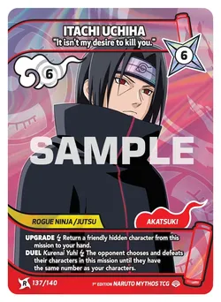Itachi Uchiha - "It isn't my desire to kill you."