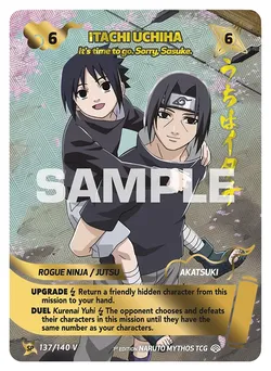 Itachi Uchiha - "It's time to go. Sorry, Sasuke."