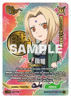 Tsunade - "This is the big one where I put my life on the line!"