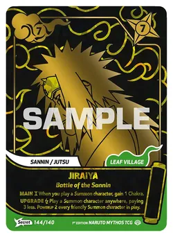 Jiraiya - Battle of the Sannin